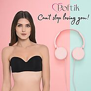 Strapless bras Available at Poftik.com