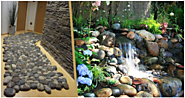 Home Decorating Ideas with Rock and Pebbles