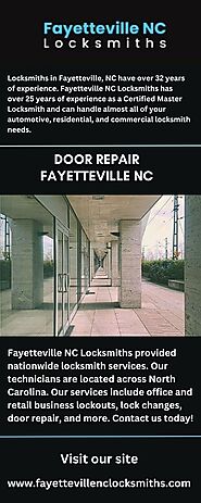 Door Repair Fayetteville NC
