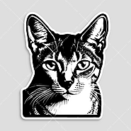 Abyssinian Cat Sticker