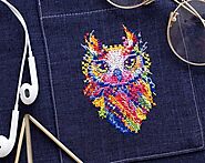 View Embroidery Kit by BeadEmbroderyDIY on Etsy