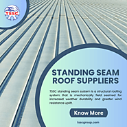 Trusted Standing Seam Roof Suppliers - TSSC