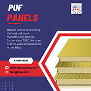 Puf Insulated Panels Provider - TSSC