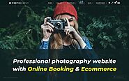I will make photography, video and drone website with online booking