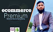 I will build ecommerce website store