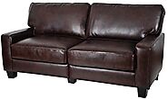 Serta Palisades Upholstered Sofas for Living Room Modern Design Couch, Straight Arms, Soft Fabric Upholstery, Tool-Fr...