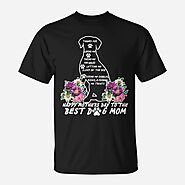 Dog Mom Mothers Day Unisex T-Shirt | Mazezy