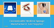 Customizable Medical Sponge Manufacturer And Supplier