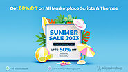 Summer Sale 2023: Get 50% Off on All Marketplace Scripts & Themes