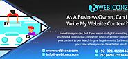 With Hundreds Of Custom SEO Writing Solutions Under Their Belt! Webiconz Technologies SEO Writing: