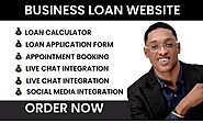 I will generate business loan funding leads design mca businesss loan funding website
