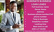 I will generate business loan leads, mca leads, mortgage loan leads