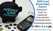 I will generate mca leads business loan leads mca google ads mca landing page mca leads