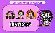 I will design animated twitch emotes, sub badges, discord emoji,vtuber and wiggle emote