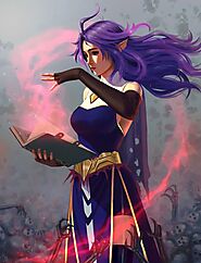 I will create a fantasy dnd character art party for you