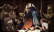 I will draw your dnd characters and party members