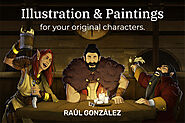I will make great art for your dnd characters and dnd party
