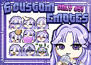 I will draw custom chibi emotes or sub badges for your twitch, discord, or youtube