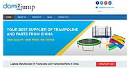 Leading Trampoline manufacturer & Supplier - DomiJump