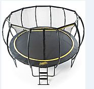 5 Features of a Round Trampoline - Domi Jump