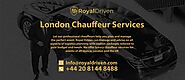 Best London Chauffeur Services With Shofer Driver - Find Top Chauffeur Service Near Me!