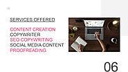 I will provide website and SEO copywriting
