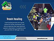 Trash Hauling in Sacramento