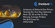 Analyses of Natural Gas Prices: Testing the Two-Day Uptrend Near $2.35 as the 21-Day Moving Average Probes the Bull C...