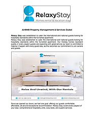 Airbnb Property Management Services in Dubai by Relaxy Stay