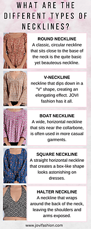 What are the different types of neckline?