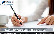 Cover Letter Writing | Cover Letter Writing Service | LearnwithFaiz