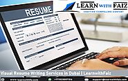 Visual Resume Writing Services in Dubai | LearnwithFaiz
