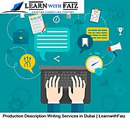 Production Description Writing Services in Dubai | LearnwithFaiz