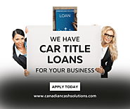 Fast Cash With Car Title Loans Edmonton