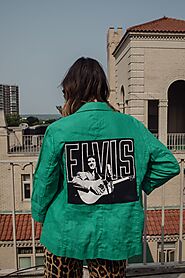 Shop the Unique Upcycled Clothing Elvis Blazer | Haus of Mourning