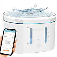 Puresmart Pet Water Fountain | UV Fountains For Cats & Dogs | Instachew