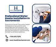 Water Heater Installation in Sacramento