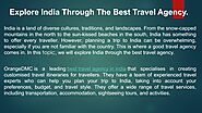 Explore India Through Best Travel Agency.