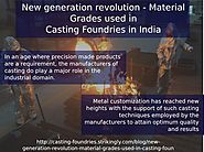 Revolution in industrial casting foundries India