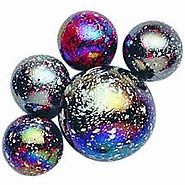 Tin Space Marbles
