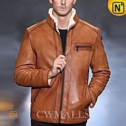 Wyoming Fur Fleece Leather Jacket CW857070
