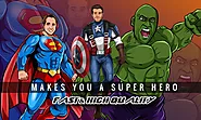 I will draw you to be a superhero and nft art