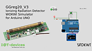 GGreg20_V3 radiation meter module simulator for Arduino UNO based on WOKWI - Electronics manufacturer for IoT