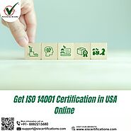Get ISO 14001 Certification Online in USA Online - SIS Certifications