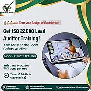 ISO 22000:2018 Lead Auditor Training