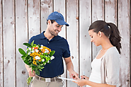 How do you send flowers and gifts online with same-day delivery?