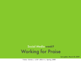 Working for Praise