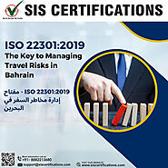 Get ISO 22301:2019 certification in Bahrain - SIS Certifications