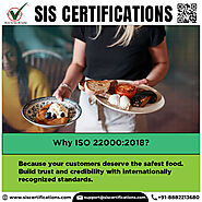 ISO 22000 Food Safety Management System Certification