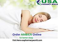 Note : Order Ambien Online and Get the Best Deals on Sleeping Pills